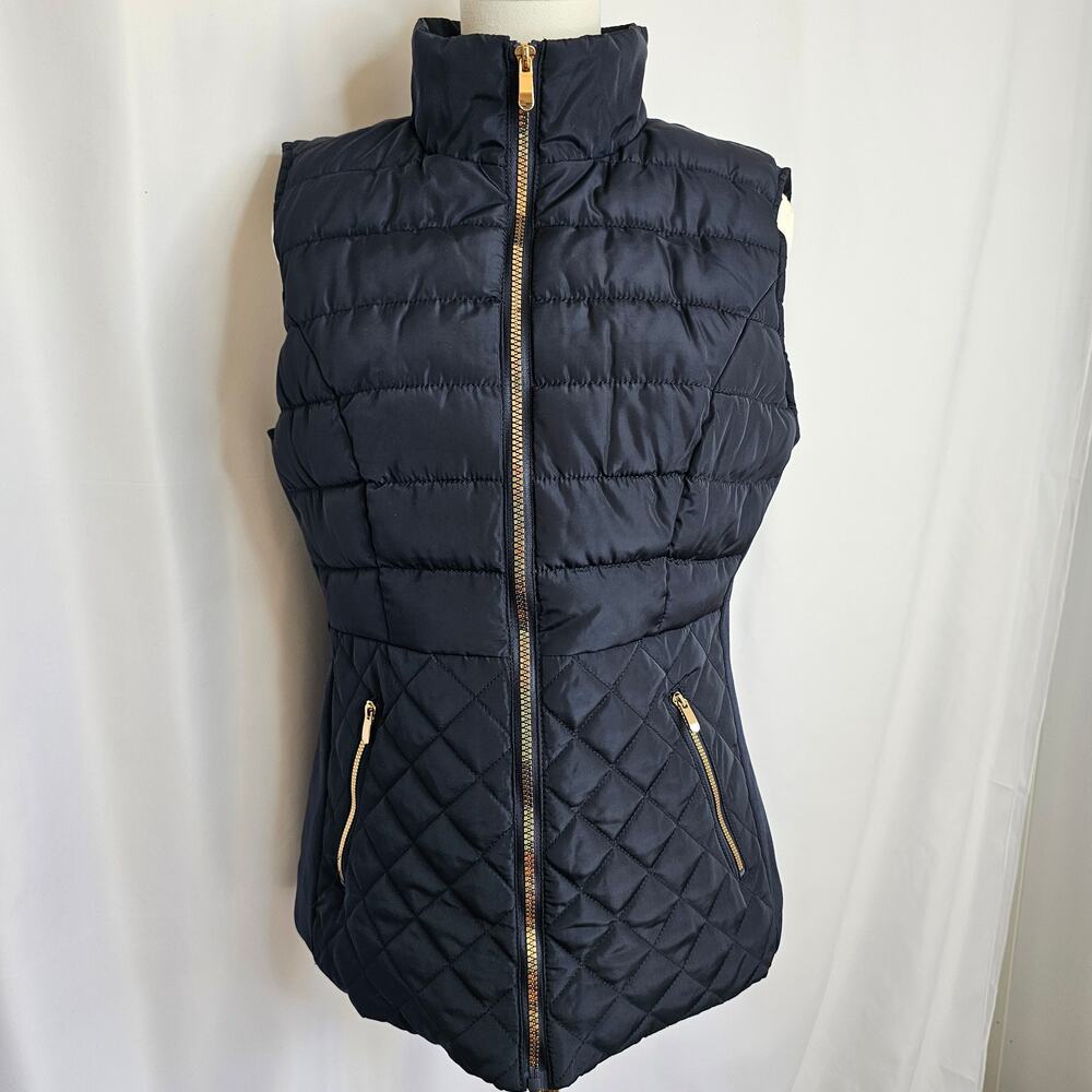 CiSona L Sherpa Fleece Puffer Vest Capsule Minimalist Old Money